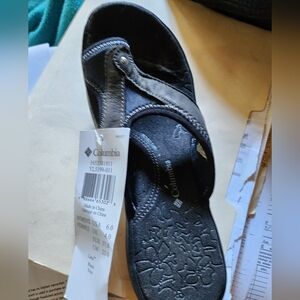 Columbia Sports Sandal size 6 Black NEW